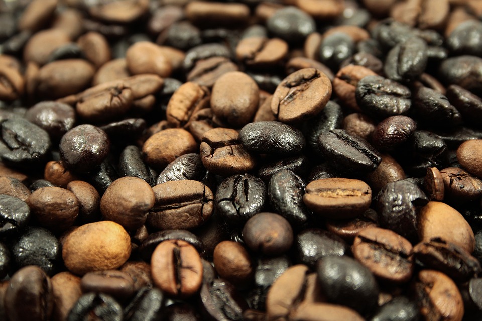 coffee beans light dark